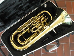 SUPERB VINTAGE BESSON 4-VALVE COMPENSATING EUPHONIUM