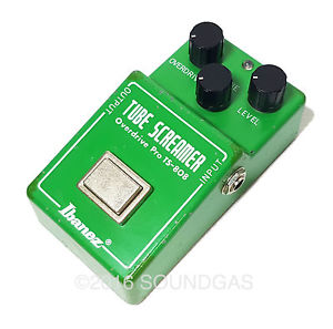 IBANEZ TS-808 TUBE SCREAMER vintage c1980 ®logo, JRC 4558D on Maxon ‘A' board