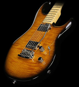 Ernie Ball Music Man Luke III BFR Flame Top Maple Electric Guitar