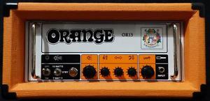 Orange OR15H 15 Watt All Tube Amplifier Head for Electric Guitar