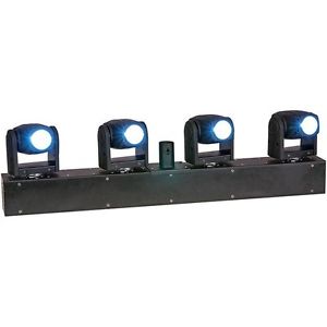 Showtec XS-4W Quad Beam Moving Head Package in White