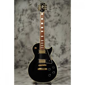Epiphone Les Paul Custom Ebony Nagoya Sakae Used Electric Guitar From Japan