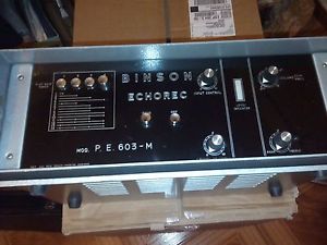 Binson Echorec PE 603 M early 60's decade, profesionally serviced working order