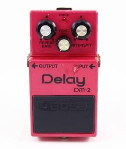 BOSS DM-2 Delay silver screws initial type made 81 years Vintage MN3005 MN3101