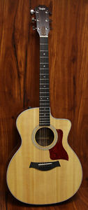 Taylor 200 Series 214ce DLX Grand Auditorium Acoustic-Electric Guitar  Natural