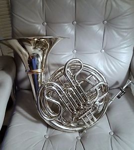 Conn 8D Screw Bell Double French Horn Silver