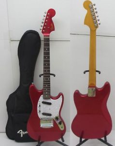 Fender Japan MG69 CAR MH w/soft case Free shipping Guiter Bass From JAPAN #F91