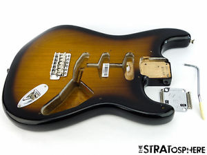 USA Fender ERIC JOHNSON Strat BODY & HARDWARE American 2 Color Sunburst SALE!