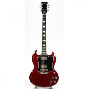CoolZ ZSG-1 Cherry Cool Georgette SG type Used Electric Guitar Made in Japan F/S