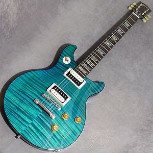 Gibson Custom Shop TAK MATSUMOTO DC Standard Flame Top Aqua Blue F/S #Z245