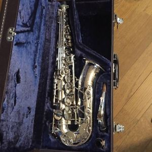 【Rare item!!】 YAMAHA YAS-62S alto saxophone siver-plated (engravement on it)