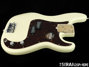 LOADED American Standard Fender Precision P BASS BODY Custom Shop 60s White