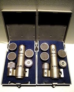 2 Stereo Russian Oktava M-012 Condenser Mics, 3 Capsules, 2 -10dB Pads, + More!!