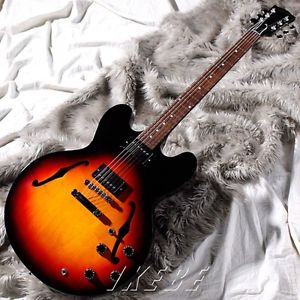 Gibson Memphis ES-335 Studio 2016 Ginger Burst w/hard case F/S Guiter #Z167
