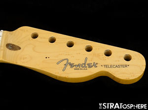 * Fender American SELECT Tele NECK Telecaster Nitro Figured Maple USA Nitro #106