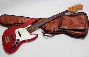 ** Edwards/ESP Jazz Bass - "Trino Red" **