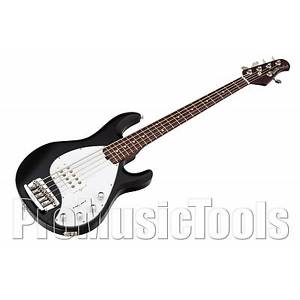 Music Man USA Stingray 5 BK - Black - Rosewood Neck Limited Edition *NEW*
