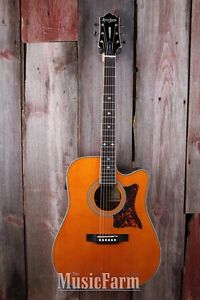 Epiphone DR500MCE Masterbilt Acoustic Electric Dreadnought Guitar with eSonic 2