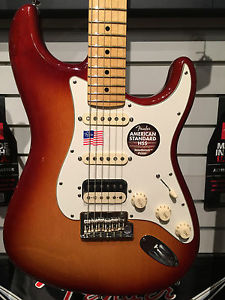 Fender American Standard Stratocaster HSS Shawbucker Sienna Sunburst