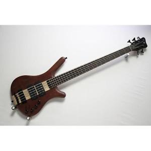 WARWICK CORVETTE $$ NT BUBINGA 5 Used w/ Gigbag