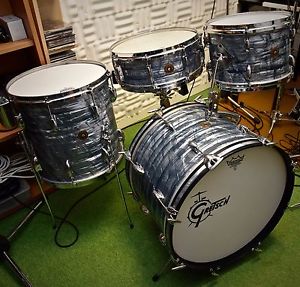 GRETSCH ROUNDBADGE JAZZ KIT VINTAGE 60th - VIDEO!!