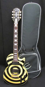 Epiphone Zakk Wylde Les Paul Custom Bullseye Electric Guitar passive EMG /GigBag