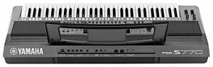 Yamaha psr s770 with accessories