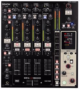Denon DJ DN-X1600 Professional 4-Channel Matrix Mixer with USB Audio I/F