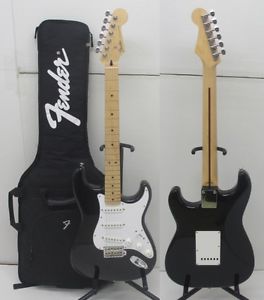 Fender Japan ST-STD BLK w/soft case Free shipping Guiter Bass From JAPAN #F85