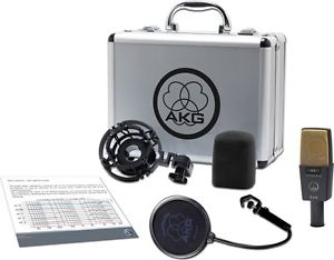 AKG C 414 XL II Studio Multipattern Condenser Microphone Set C414XL2 414 Retail