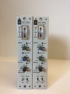 2X EMT 256 II compressors Vintage