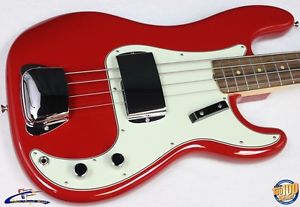 Fender American Vintage '63 Precision Bass w/ HSC, Seminole Red, P-Bass #28202