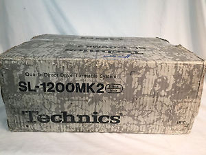 Technics SL-1200MK2 Direct Drive DJ Turntable - Black