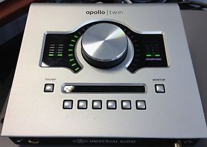 Apollo Twin solo High-Resolution  with Realtime UAD SOLO Processing  --