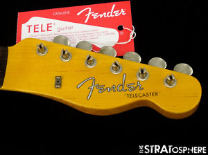 Fender USA Custom Shop 1959 Journeyman Relic Telecaster NECK +TUNERS Tele Rose
