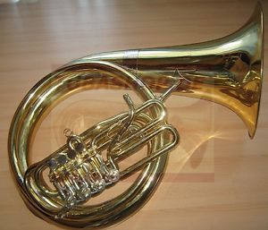 Lackiertes 4/4 B Helikon Tuba AMATI Best-Zustand Mensur CERVENY CHL631 HELICON