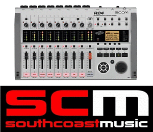 Zoom R24 24 Multi Track Recorder Interface Controller Pad Sampler Rhythm Machine