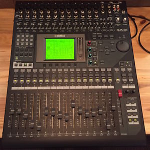 Yamaha 01V96i USB with Dante-MY16-AUD Dante I/O and (2) Mixer Covers | Exc. Cond