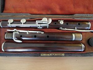 Beautiful old c. mahillon bruxelles flute XIXc.