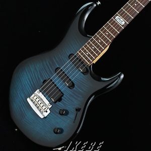 MUSICMAN BFR Luke Bahama Blue Burst w/hard case F/S Guiter From JAPAN #Z1014