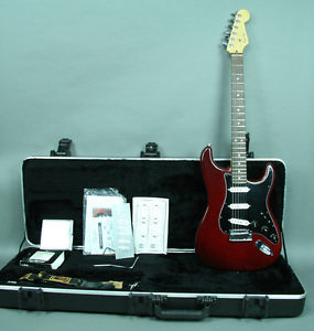 2011 Fender Stratocaster Deluxe Electric Guitar Red Texas Special USA w/OHSC