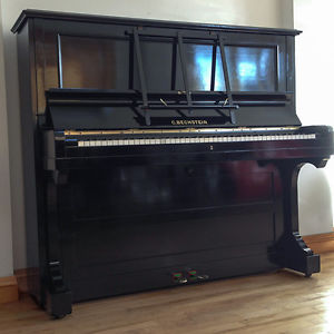 BECHSTEIN Upright Piano Model 10 (V) Black Straight-strung (1of3)