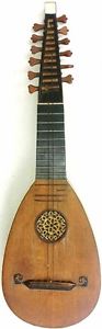 Mandore Mandolin baroque Vincentius Vinaccia