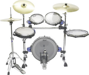 Traps A400 Acoustique Batterie Kit Avec Paiste Cymbales (NEUF)