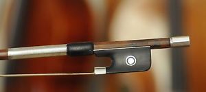 A fine French certified violin bow by L Bazin
