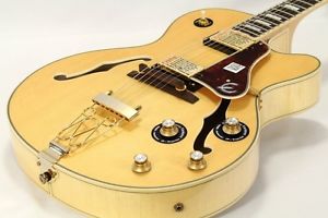 Epiphone Joe Pass Emperor II Pro Natural Electric Guitar Free Shipping