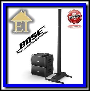 Bose L1 Model II Portable Speaker System, Two B2 Bass Modules, and A1 Packlite