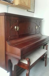 Ernst Kaps Drysden Upright Overstrung Piano