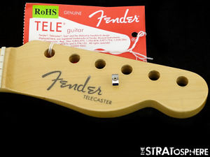 2016 American Fender ELITE Telecaster Tele NECK USA Maple C/D Compound Radius *