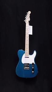 G&L USA ASAT Classic in Emerald Blue Metallic & Hardshell Case #5856